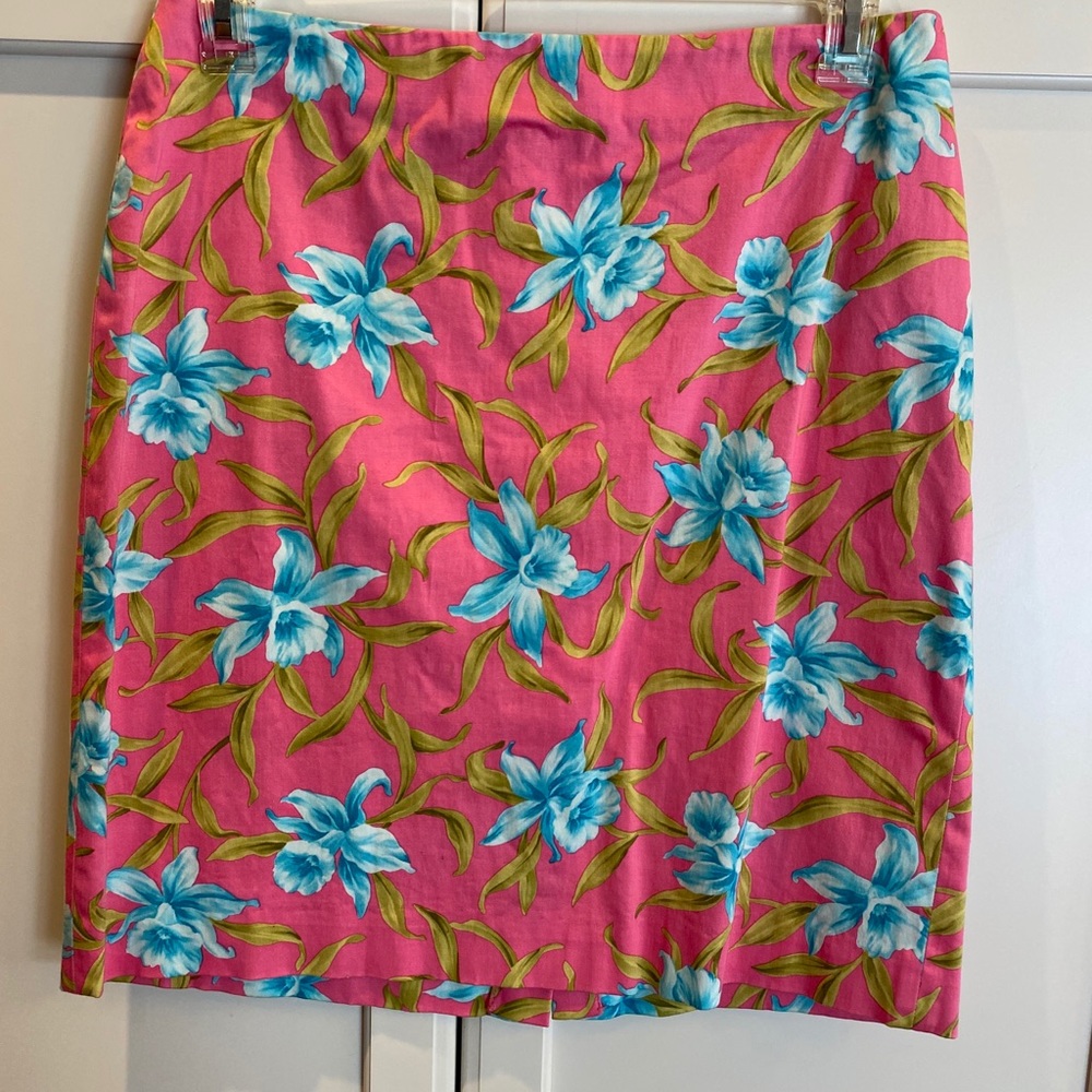 Pink skirt